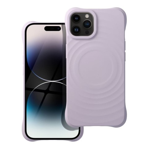 Silicone Zephyr Mag Cover kompatybilny z MagSafe do iPhone 13 liliowy