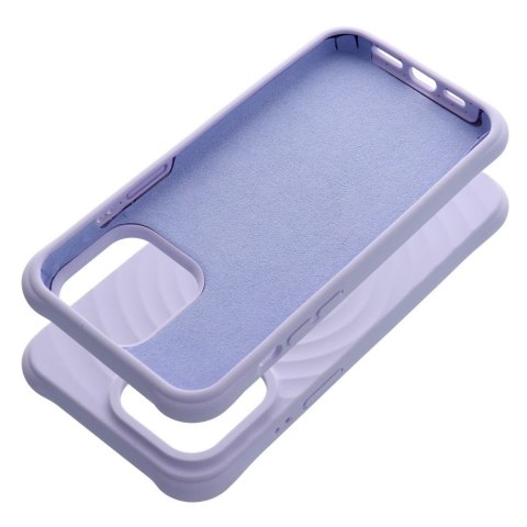 Silicone Zephyr Mag Cover kompatybilny z MagSafe do iPhone 13 liliowy