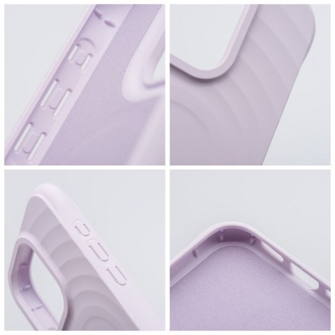 Silicone Zephyr Mag Cover kompatybilny z MagSafe do iPhone 13 liliowy