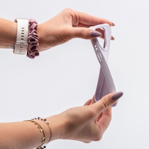 Silicone Zephyr Mag Cover kompatybilny z MagSafe do iPhone 13 liliowy