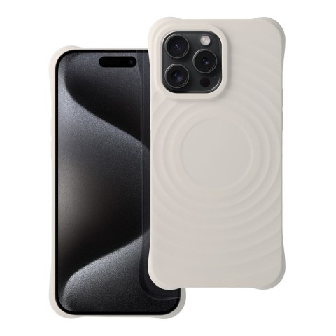 Silicone Zephyr Mag Cover kompatybilny z MagSafe do iPhone 14 PLUS biały