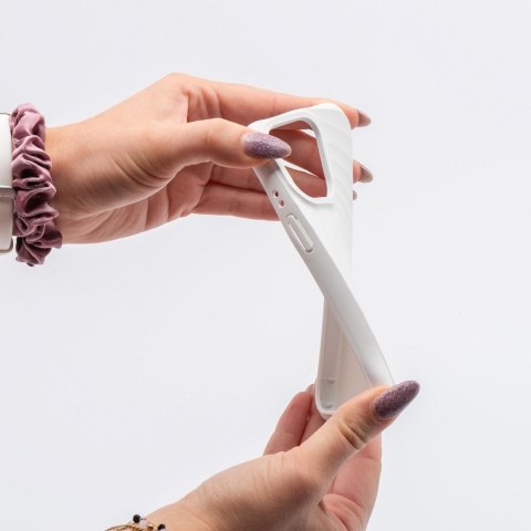 Silicone Zephyr Mag Cover kompatybilny z MagSafe do iPhone 14 PLUS biały