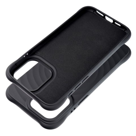 Silicone Zephyr Mag Cover kompatybilny z MagSafe do iPhone 14 PRO czarny