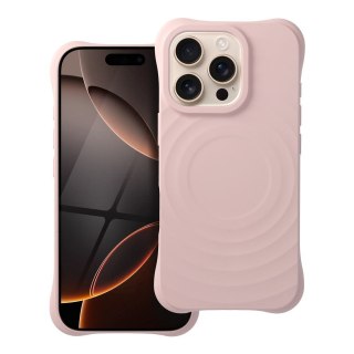 Silicone Zephyr Mag Cover kompatybilny z MagSafe do iPhone 16 PRO różowy