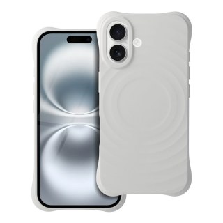 Silicone Zephyr Mag Cover kompatybilny z MagSafe do iPhone 16 biały