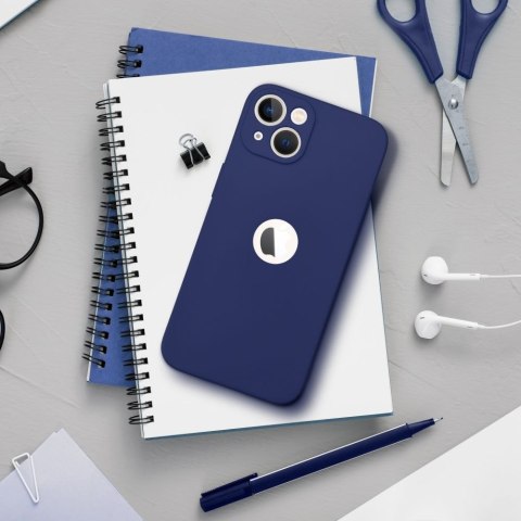 Futerał SOFT do IPHONE 12 ciemny niebieski