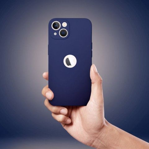 Futerał SOFT do IPHONE 12 ciemny niebieski