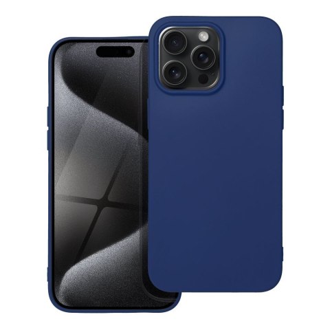 Etui SOFT do iPhone 15 Pro Max ciemny niebieski