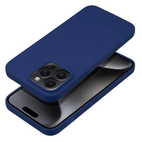 Etui SOFT do iPhone 15 Pro Max ciemny niebieski