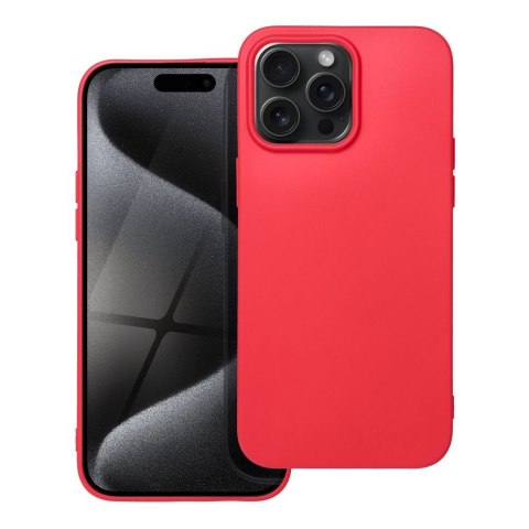 Etui SOFT do iPhone 15 Pro Max czerwony
