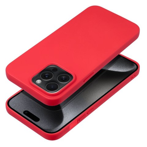 Etui SOFT do iPhone 15 Pro Max czerwony