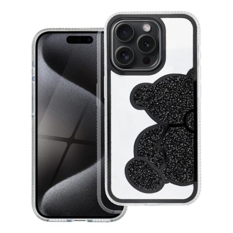 Etui TEDDY BEAR do iPhone 13 czarny