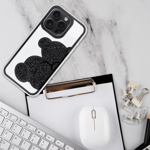Etui TEDDY BEAR do iPhone 13 czarny