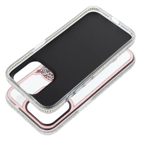 Etui TEDDY BEAR do iPhone 13 różowy