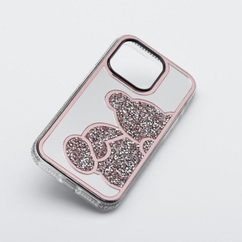 Etui TEDDY BEAR do iPhone 13 różowy