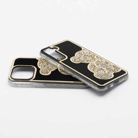 Etui TEDDY BEAR do iPhone 13 złoty