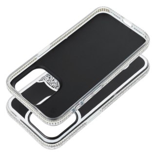 Etui TEDDY BEAR do iPhone 16 srebrny