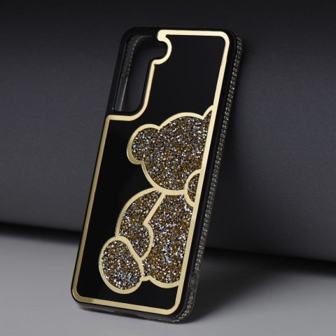 Etui TEDDY BEAR do iPhone 7 / 8 / SE 2020 / SE 2022 złoty