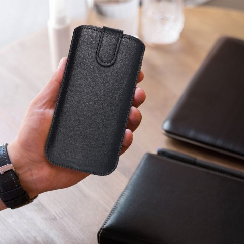 Etui uniwersalny / wsuwka Slim Kora 2 - do Iphone X / XS / 11 Pro / Samsung A40/ S10e czarny