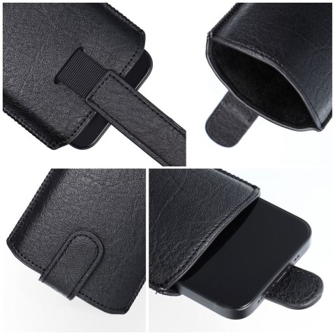 Etui uniwersalny / wsuwka Slim Kora 2 - do Iphone X / XS / 11 Pro / Samsung A40/ S10e czarny
