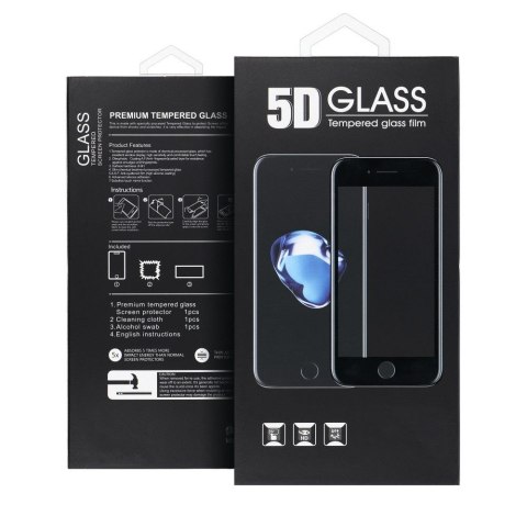 5D Full Glue Tempered Glass - do iPhone 14 Pro czarny
