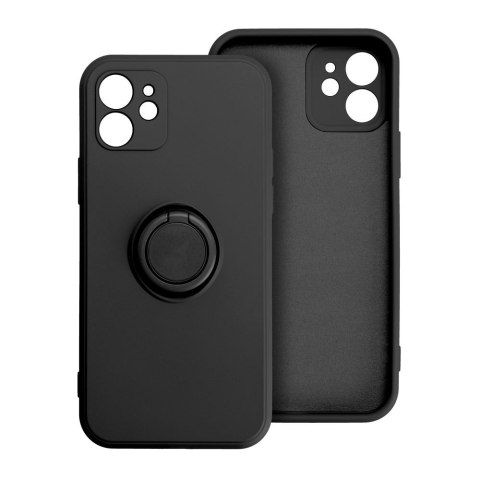 Etui SILICONE RING do iPhone 14 Plus czarny