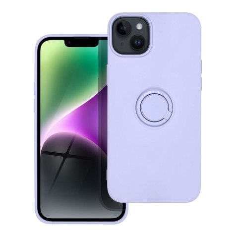 Etui SILICONE RING do iPhone 14 Plus fioletowy