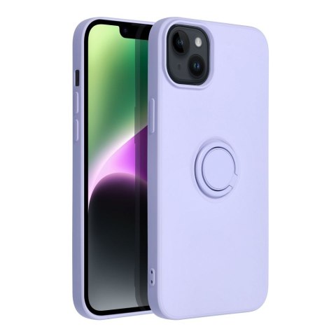 Etui SILICONE RING do iPhone 14 Plus fioletowy