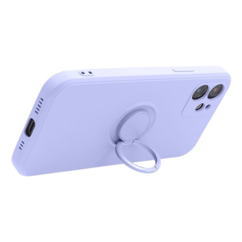 Etui SILICONE RING do iPhone 14 Plus fioletowy