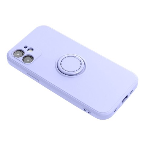 Etui SILICONE RING do iPhone 14 Plus fioletowy