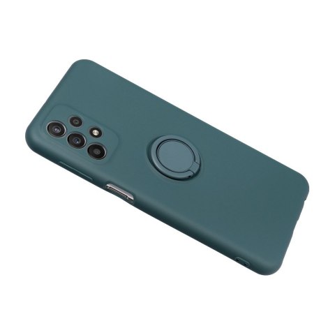 Etui SILICONE RING do iPhone 14 Plus zielony