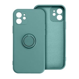 Etui SILICONE RING do iPhone 16 Pro zielony