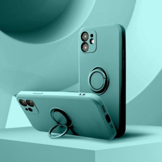 Etui SILICONE RING do iPhone 16 Pro zielony