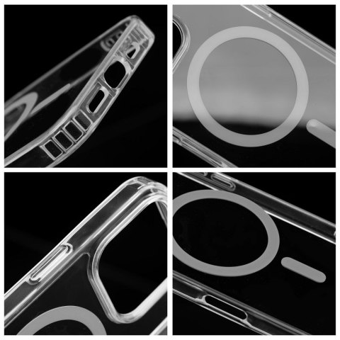 Drop Glue Colorful Ring Mag Cover kompatybilny z MagSafe pasuje do iPhone 13 szary