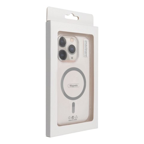Drop Glue Colorful Ring Mag Cover kompatybilny z MagSafe pasuje do iPhone 13 szary