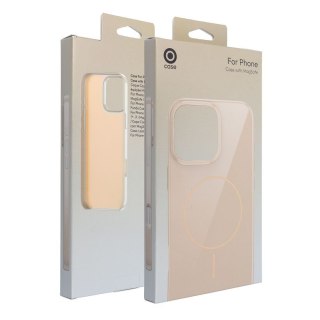Glossy Mag Cover kompatybilny z MagSafe pasuje do iPhone 16 PLUS pustynny złoty