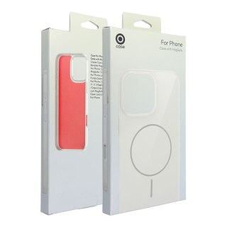 Glossy Mag Cover kompatybilny z MagSafe pasuje do iPhone 16 PRO biały