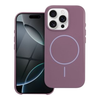 Glossy Mag Cover kompatybilny z MagSafe pasuje do iPhone 16 PRO fioletowy