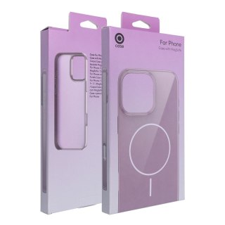 Glossy Mag Cover kompatybilny z MagSafe pasuje do iPhone 16 PRO fioletowy