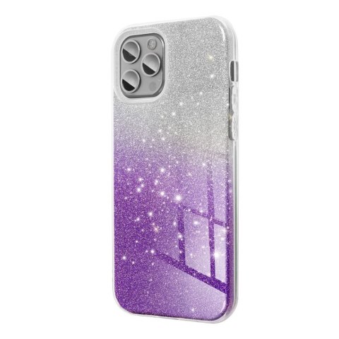 Etui SHINING do iPhone 11 Pro transparentny fioletowy