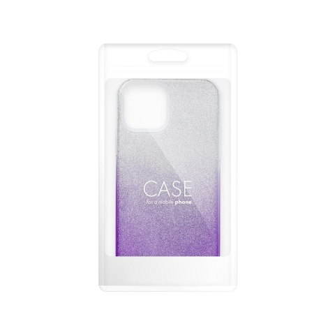 Etui SHINING do iPhone 11 Pro transparentny fioletowy