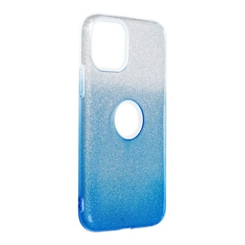Etui SHINING do iPhone 11 Pro transparentny niebieski