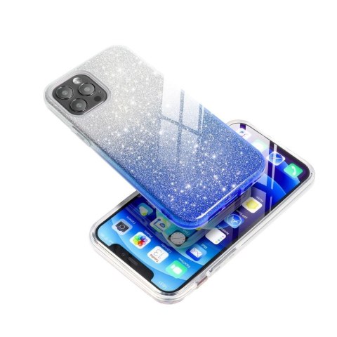Etui SHINING do iPhone 11 Pro transparentny niebieski