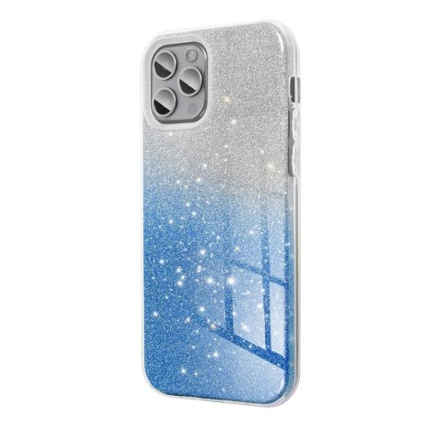 Etui SHINING do iPhone 11 Pro transparentny niebieski