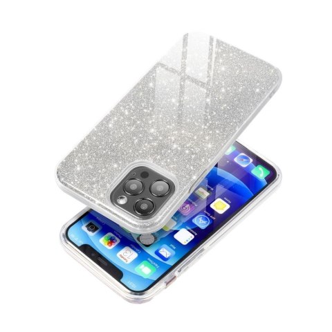 Etui SHINING do iPhone 13 srebrny