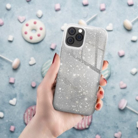 Etui SHINING do iPhone 13 srebrny
