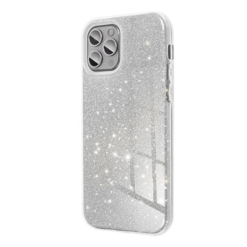 Etui SHINING do iPhone 13 srebrny