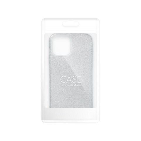 Etui SHINING do iPhone 13 srebrny