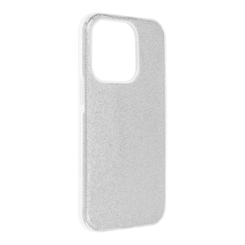 Etui SHINING do iPhone 14 Pro srebrny