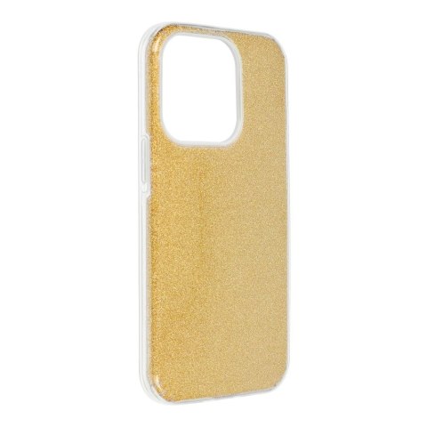 Etui SHINING do iPhone 14 Pro złoty